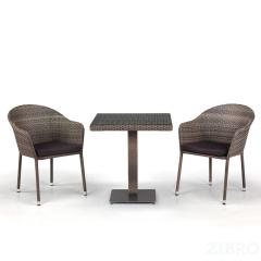 Комплект мебели из иск. ротанга T601G/Y375G-W1289 Pale (2+1)
