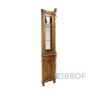 Витрина MK-2403-AB 1-дверная 130х50х237 см Античный бежевый в Краснодаре