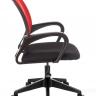TopChairs ST-Basic офисное сетка/ткань красный крестовина пластик механизм Пиастра в Краснодаре