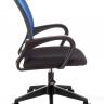 TopChairs ST-Basic офисное сетка/ткань синий крестовина пластик механизм Пиастра в Краснодаре
