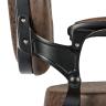 Барбер кресло BUZZ Black Brown в Краснодаре