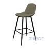Стул UDC5122 Caipirinha MK-7210-BR барный 48х48х97 см Серый/Коричневый в Краснодаре