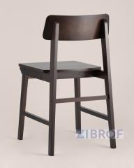 Стул ODEN Wood, цвет эспрессо, массив гевеи, 4 шт.