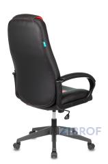 Кресло игровое Бюрократ VIKING-8N/BL-RED черный/красный искусственная кожа геймерское
