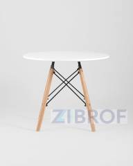 Комплект мебели детский Eames стол детский белый, 5 стульев белые