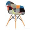 Стул DAW Patchwork обивка ткань ножки массив дерева в Краснодаре