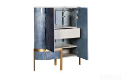 58DB-CHH20047 Комод высокий(барный) Chivaz 115*42*140см