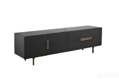 40AD-CB0006A Тумба под ТВ серая 180*42*55 см