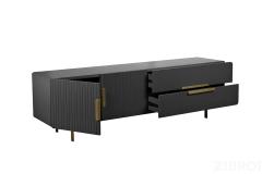 40AD-CB0006A Тумба под ТВ серая 180*42*55 см