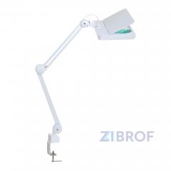 Лампа лупа Med-Mos 9002LED (9008LED-D-189) бестеневая, на штативе (FS2), с РУ, П-образная, на 84 светодиода