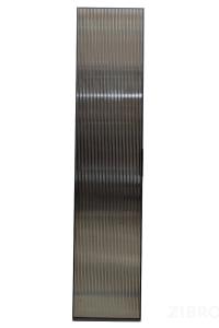 GD-10014/1-6 Шкаф Alto пенал c полками,цвет серый Кобальт, дверце стекло(рифленое) 50*57*228.5см