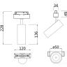 Трековый светильник Technical TR019-2-10W4K-W в Краснодаре