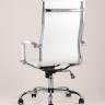 Компьютерное кресло TopChairs City офисное белое обивка экокожа, механизм качания Top Gun в Краснодаре